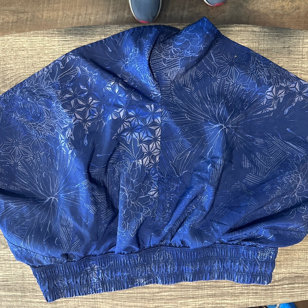 Blue Floral Women's running shorts
